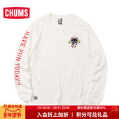 CH01 CHUMS洽洽鸟BSC联名户外运动卫衣潮牌长袖 T恤男女套头衫 2003