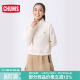 CHUMS洽洽鸟运动休闲女士短款 1320 加绒卫衣百搭立领套头上衣CH18