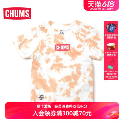 CHUMS/洽洽鸟T恤上衣新品