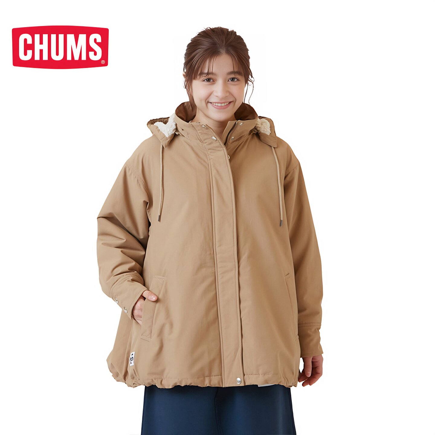 CHUMS洽洽鸟夹克冲锋上衣夹克女图片