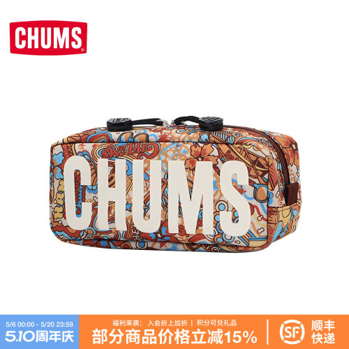 CHUMS洽洽鸟运动户外钱包男女款卡包零钱包便携收纳包CH60-3993