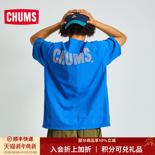 CH01 T恤男女同款 2580 休闲半袖 CHUMS洽洽鸟运动户外快干短袖