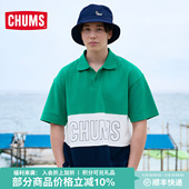 CH02 男女同款 1214 T恤Polo衫 CHUMS洽洽鸟运动户外休闲短袖