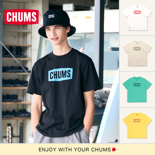 CHUMS/洽洽鸟男女基础款短袖t恤