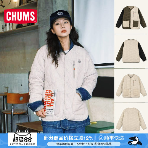 CHUMS洽洽鸟户外休闲保暖棉服