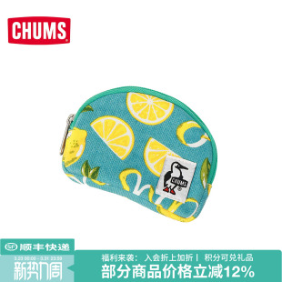 CHUMS洽洽鸟户外运动休闲春夏男女手拿包钱包硬币收纳包CH60 3811