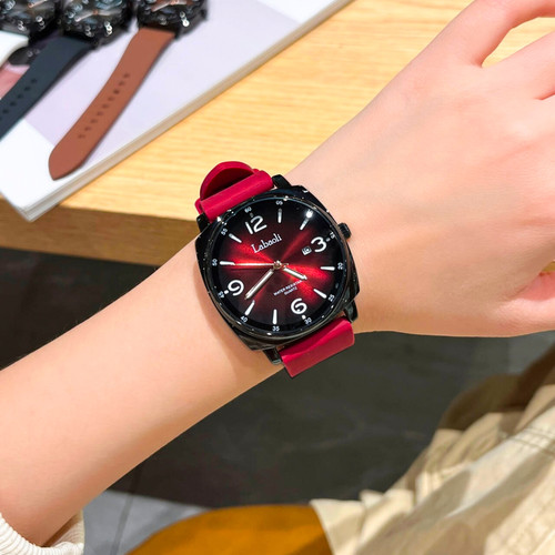 拉宝丽手表直播同款礼盒男女同款情侣表百搭防水潮流腕表石英表