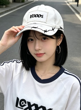 美式荆棘刺绣遮阳棒球帽男女款