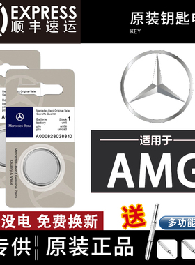 奔驰AMG车钥匙电池c63 e63 s63 g63 a35 a45 c43 CLK LS55专用G55