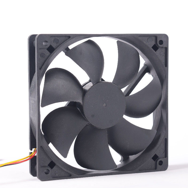 全新机箱超静音 12cm 12025 12V 0.16A 电脑主机电源机箱散热风扇