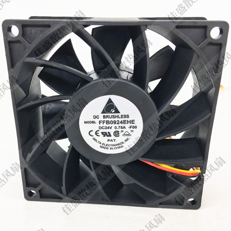 包邮台达9038 9238 9CM 24V 0.75A FFB0924EHE变频器滚珠散热风扇