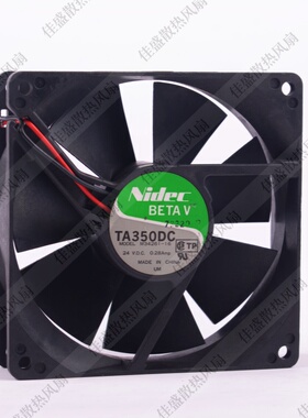 Nidec TA350DC 9225 24V0.28A M34261-16 9025 变频器9cm散热风扇