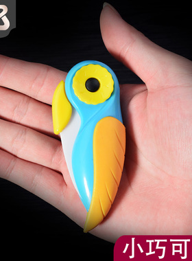 折叠陶瓷便携水果刀家用可爱小鸟刀具瓜果刀随身宿舍削皮刀小刀