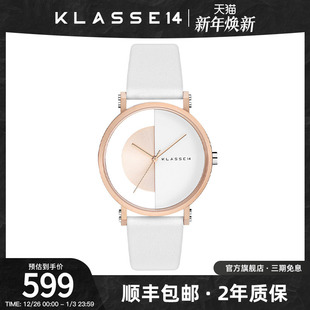 意大利Klasse14品牌情侣手表石英表男表女表小众时尚 生日礼物 个性