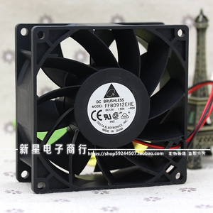 全新台达delta9038 9cm FFB0912EHE-ROO 12V 1.5A 暴力双滚珠风扇