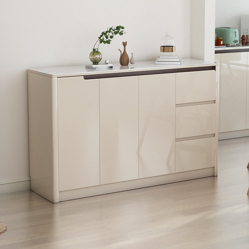 轻奢实木餐边柜现代简约