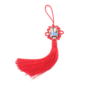 中国结挂件小脸谱挂饰送老外小号蝴蝶京剧装饰特色中国风出国礼品