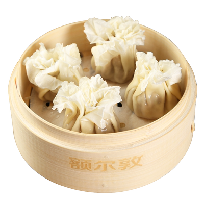 额尔敦羊肉烧麦内蒙呼市手工烧麦