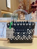 [Пятно] Марни Мани овощная корзина с тканом сумкой 23 Новая благотворительная сумка для покупок вручную ежедневно