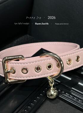 PuppyJoy独家「麂皮」项链choker牛皮颈带高级手工定制