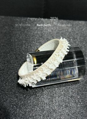 手链 PuppyJoy独家「蛇骨手环」蛇皮手环高级手工定制