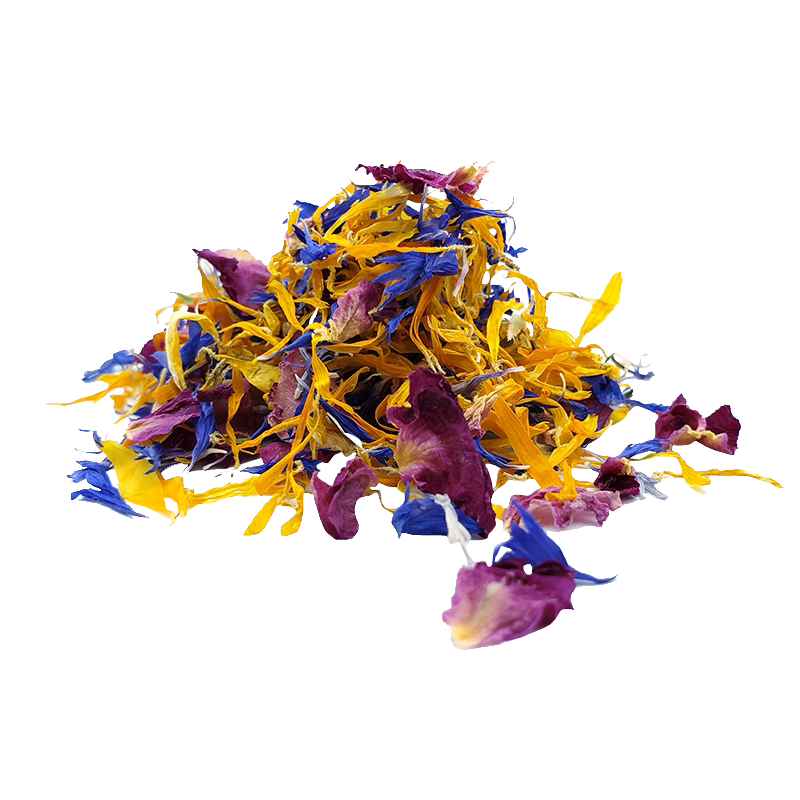 混合干花瓣 矢车菊 金盏菊 玫其它