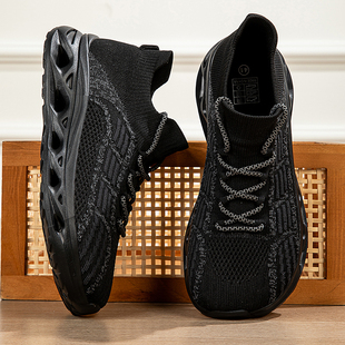 宽松不挤脚宽楦超轻便防滑防臭中老年人健步鞋 宽头鞋 男女大码 秋季