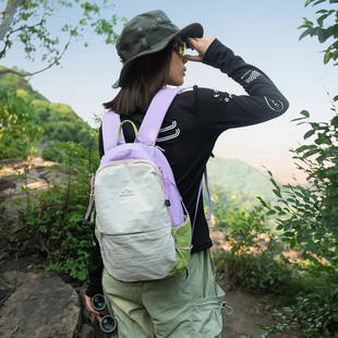 登山包双肩包女户外旅游轻便徒步轻量化书包迷你小背包小号肩包