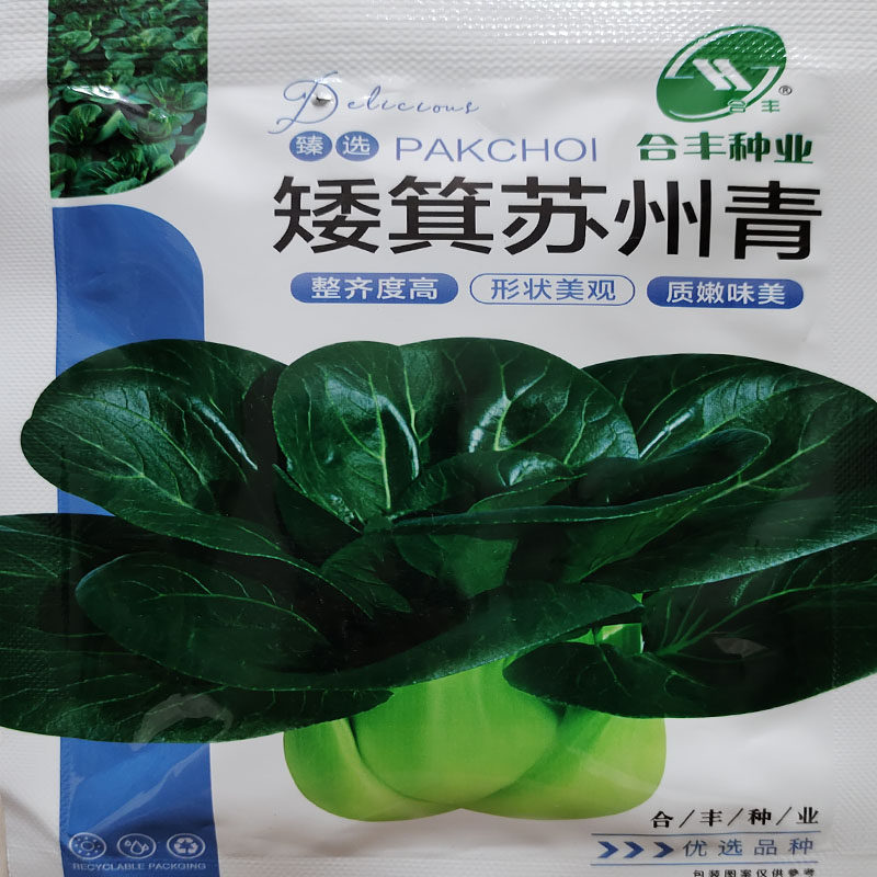 矮箕苏州青种籽青硕黑油油黑叶青菜种子秋播耐寒太湖青帮四季种