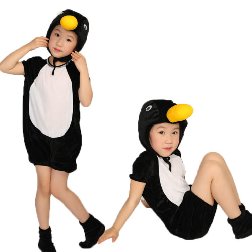 六一小企鹅服装儿童cos服幼儿园男女宝宝卡通动物表演服舞蹈服夏3