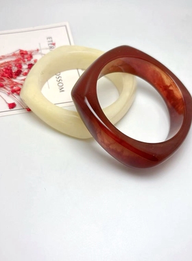 美拉德手镯日韩风女树脂手环促销