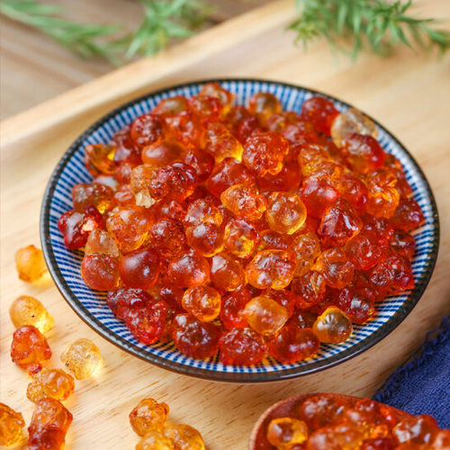 产地野生干净食用桃胶 桃花泪 无杂质 好泡发500g