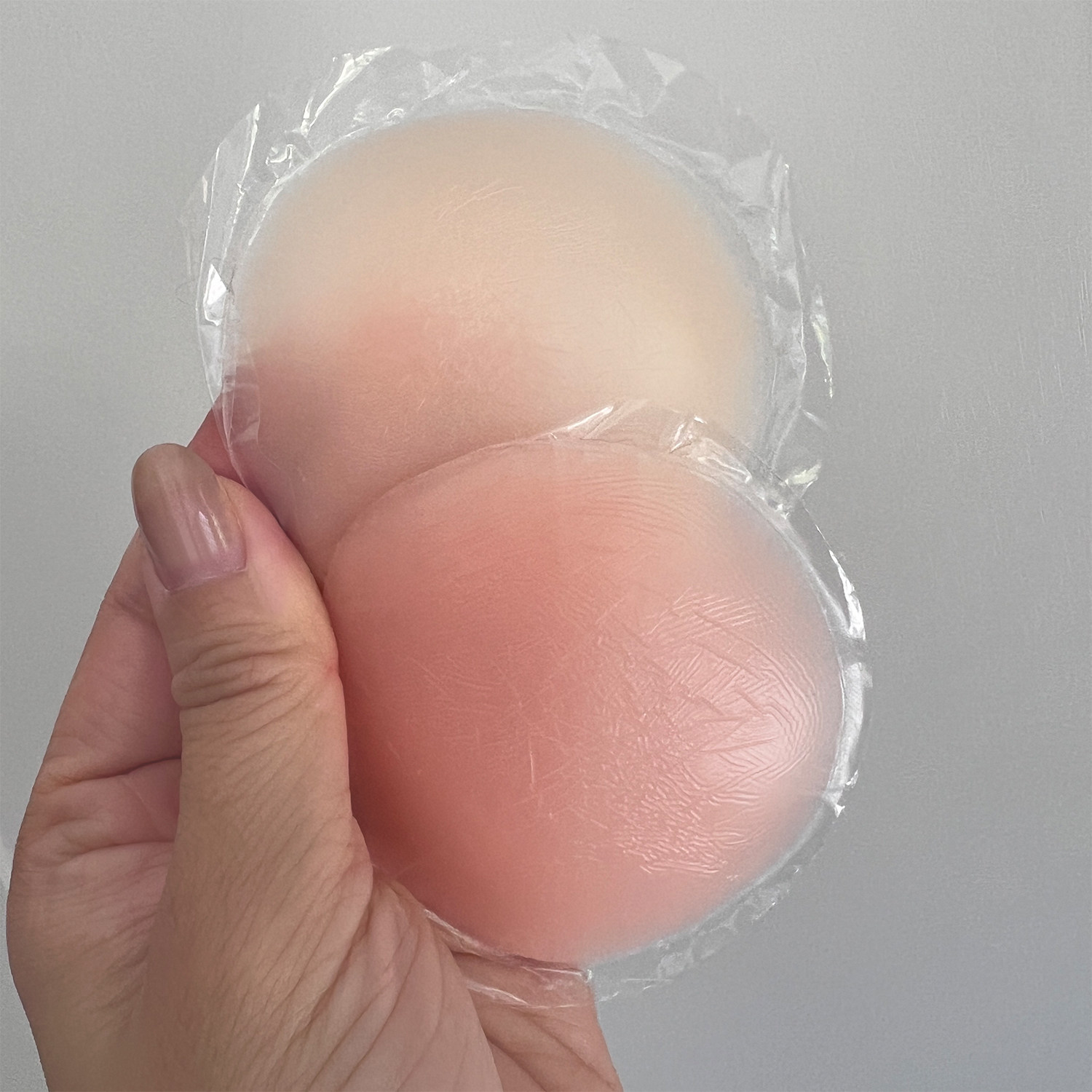 BERAN 果冻防凸点遮乳头可重复使用胸贴超薄硅胶礼服隐形乳贴