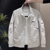 新款 外套痞帅韩版 立领夹克男士 潮流百搭工装 潮牌上衣 时尚 2025秋季