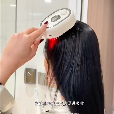 梳子喷雾梳电动气囊顺发防静电按摩精油雾化护养发自清洁蓬松2026