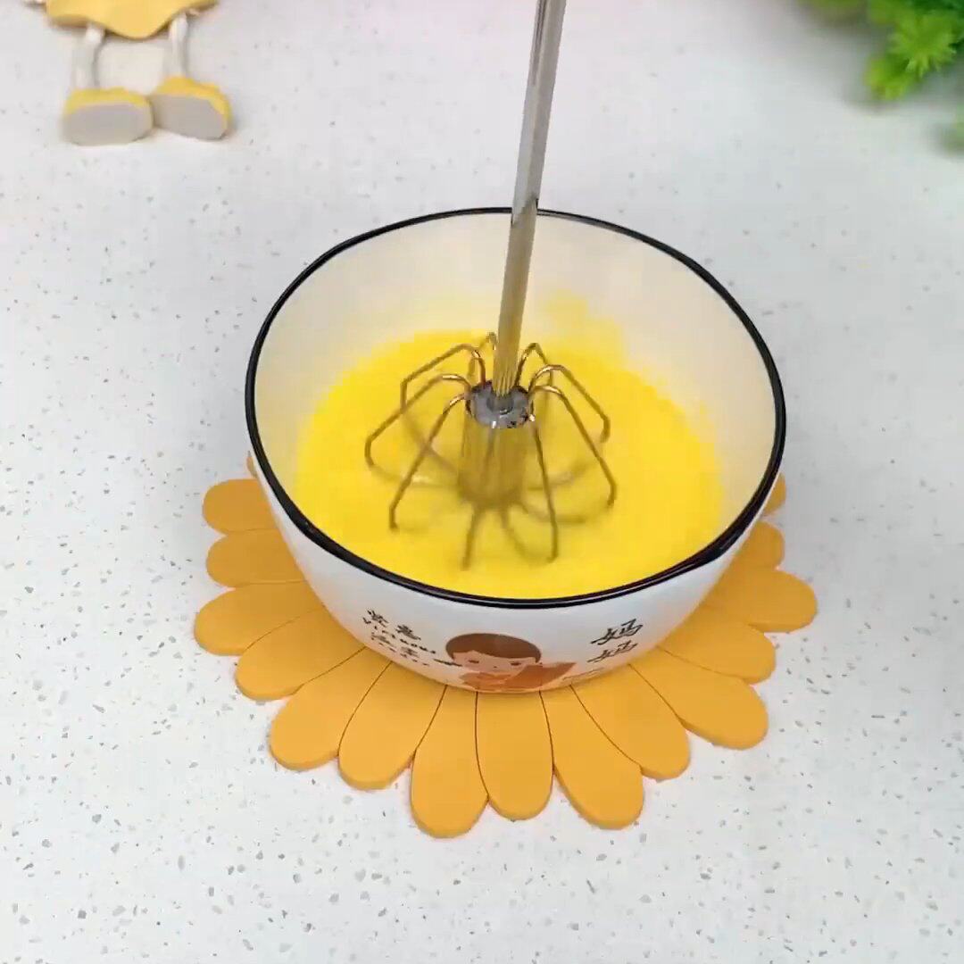 自动打蛋器不锈钢加粗半自动手动迷你硅胶打发搅拌器家用烘焙工具