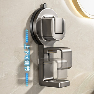 吸盘式挂钩免打孔洗脸盆收纳架子卫生间浴室盆子置物架放脸盆挂勾