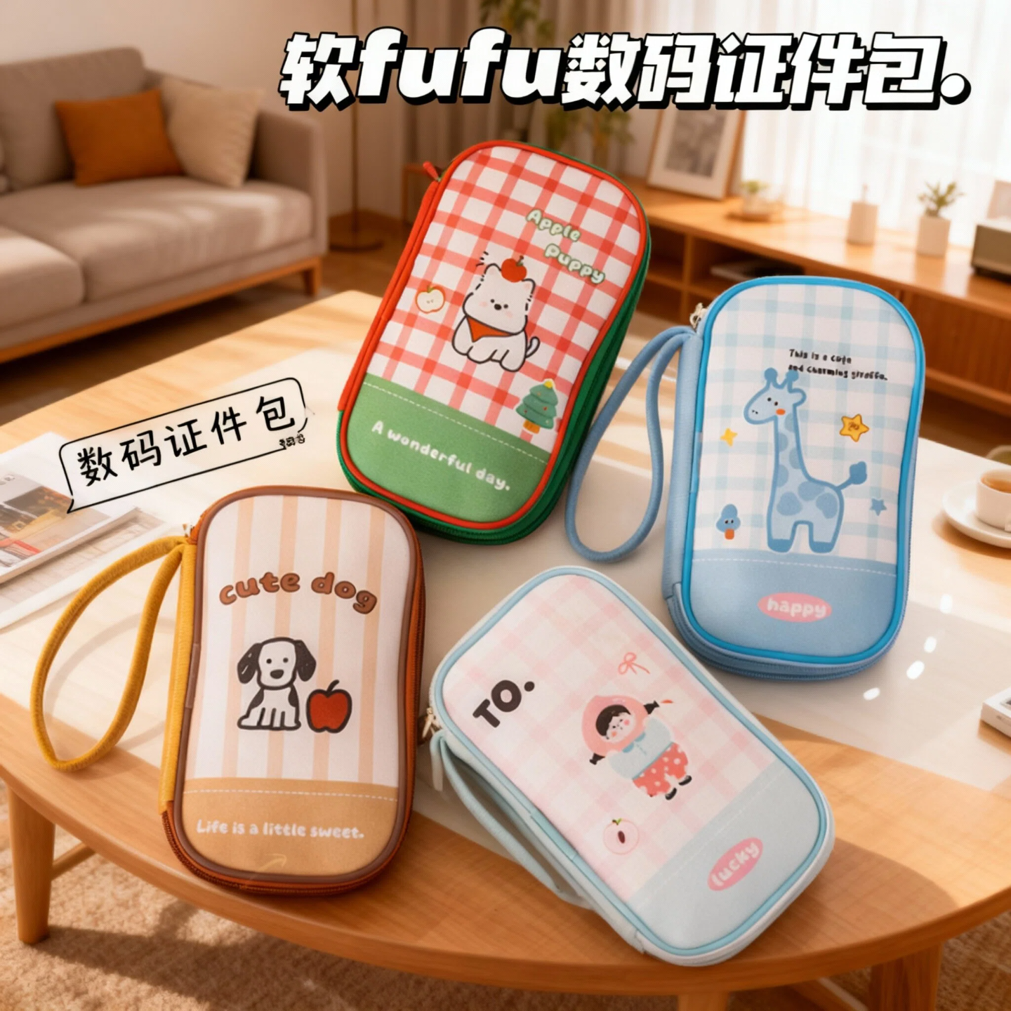 证件包数码收纳包数据线收纳包数码包卡包护照包大容量多层笔袋,收纳整理,其他收纳袋,淘宝优惠券,粉丝福利购,淘宝优惠卷