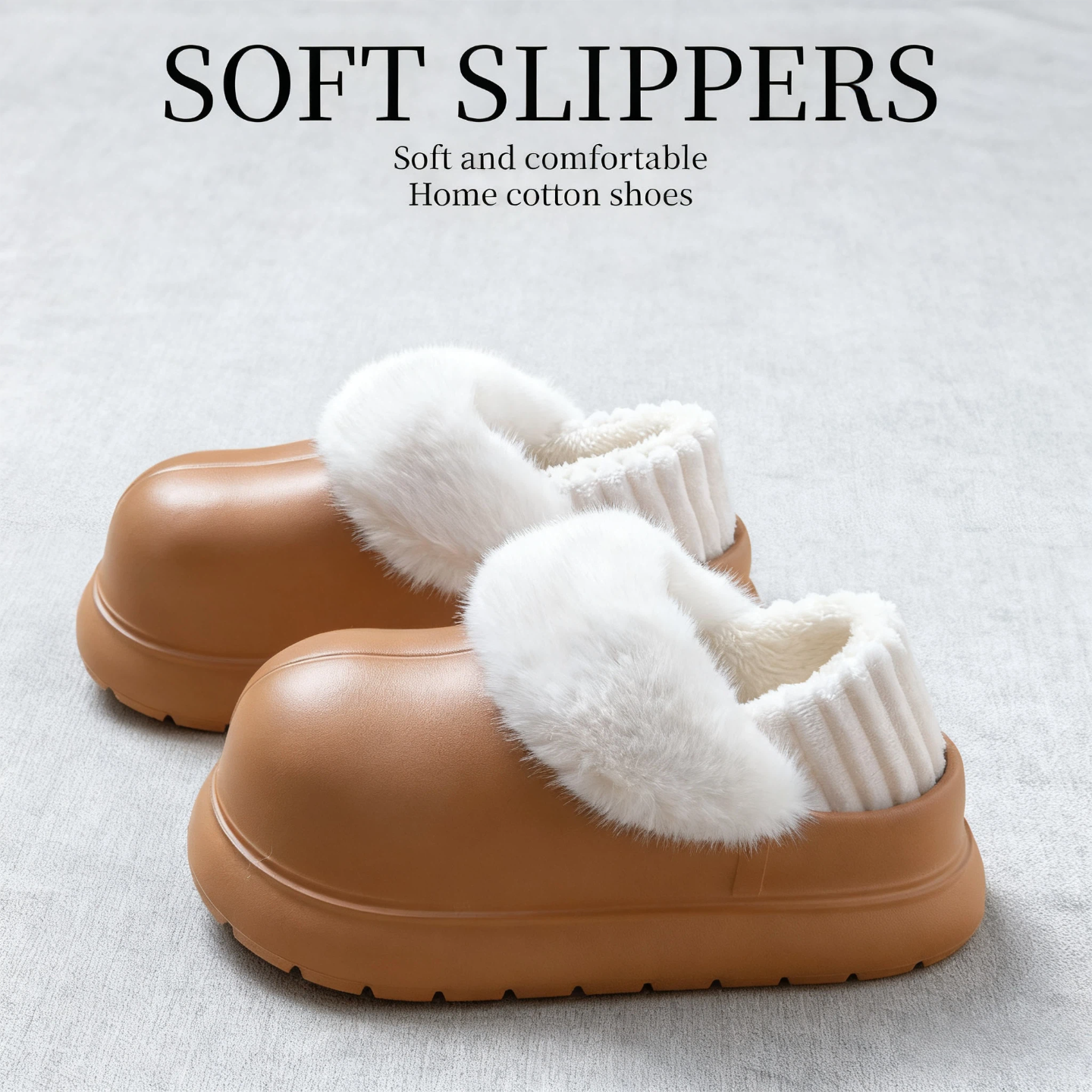 防水棉拖鞋女包跟新款室内家居可