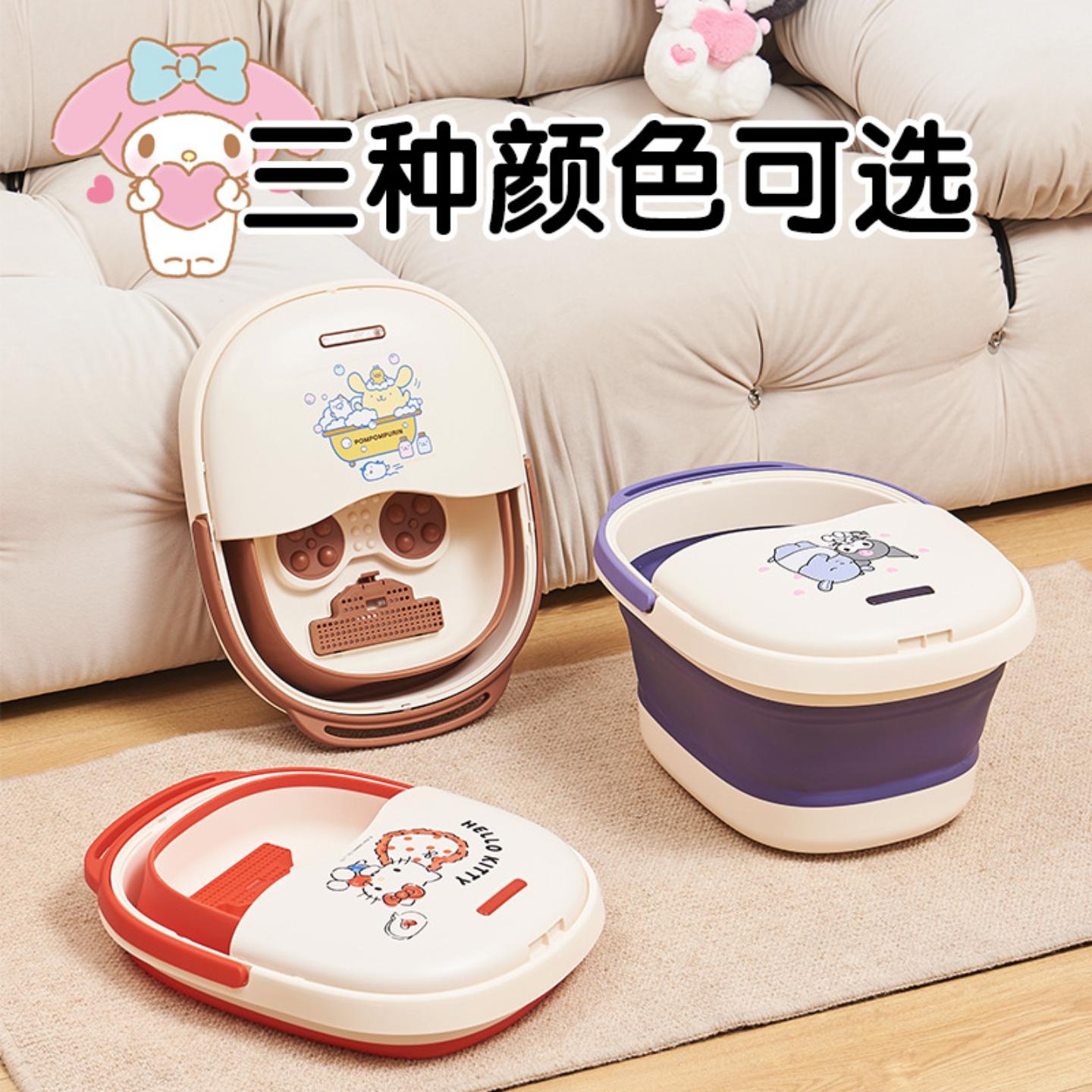 足浴桶多功能式可折叠加深泡脚桶家用洗脚塑料盆洗脚盆宝宝洗脚桶