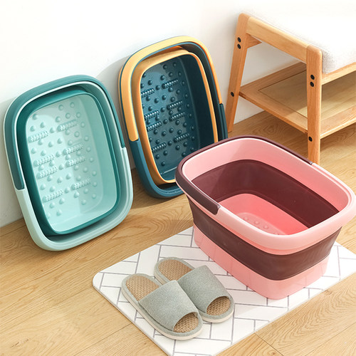 可折叠泡脚桶家用便携过膝盖宿舍