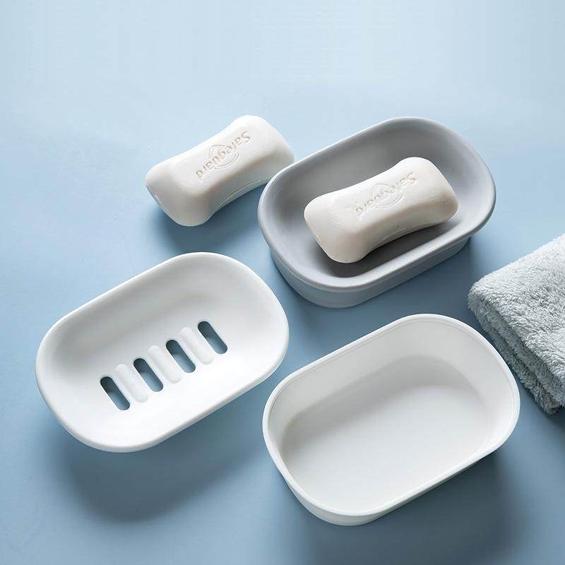 式旅行手工皂盒创意沥水网格塑料肥皂盒沥水卫生间香皂盒皂网/架