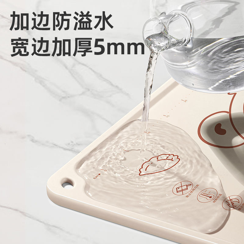 抗菌硅胶垫加厚揉面垫子食品级擀面垫家用案板大号厨房烘焙和面垫