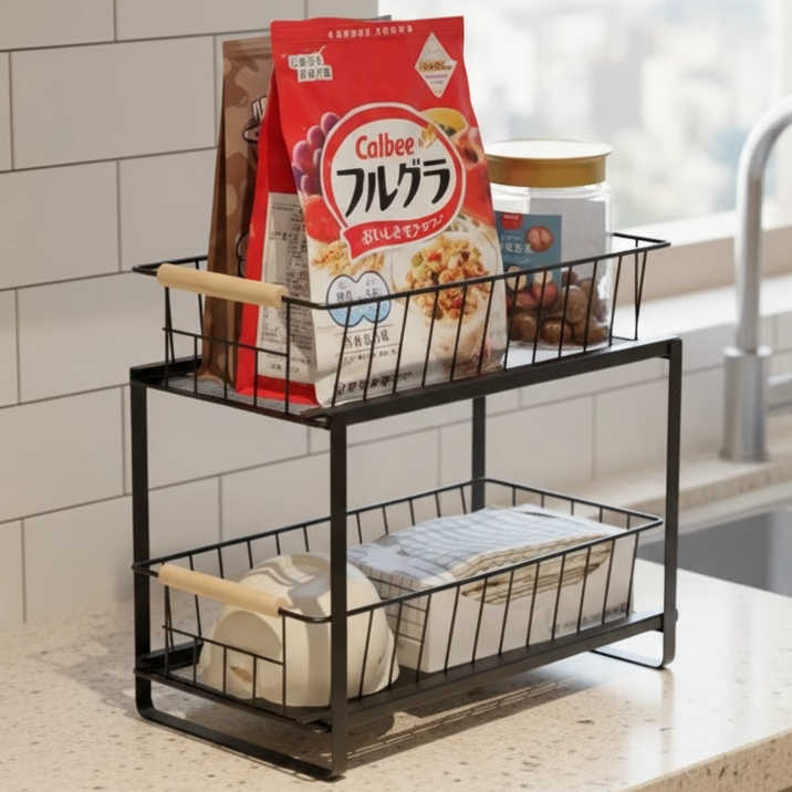 出口欧美厨房多功能置物架调料