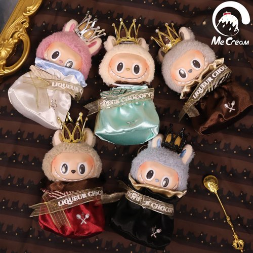 labubu一二三代酒心巧克力娃衣