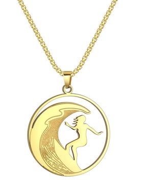 冲浪女孩魅力冲浪板项链冲浪我喜欢冲浪项链夏天时尚海滩珠宝礼物