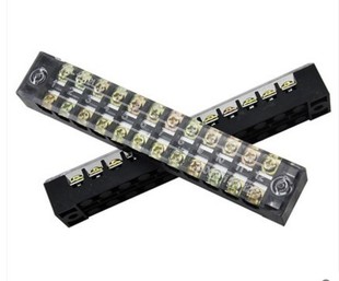 60A 12P大电流阻燃固定式 铜接线端子板 柱 6012 排 连接器 TBC