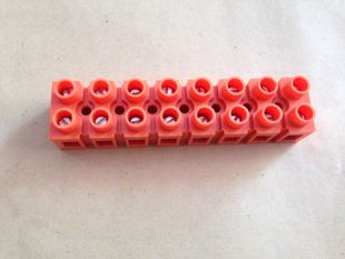 H2519 6平方分线器 8高端阻燃接线端子排八进八出8位电线对接0.5