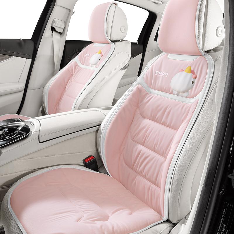 冬季汽车坐垫短毛绒座垫半包围车垫座垫冬天小车座套轿车座椅通用