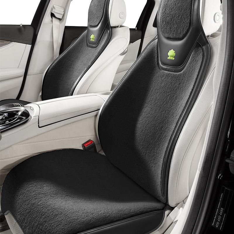 冬季毛绒大众简约半包围朗逸凌度polo高尔夫宝来速腾途观汽车座套